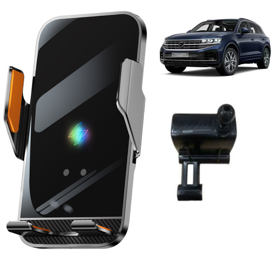 Smart phone holder with dedicated OEM grip for VOLKSWAGEN Touareg 3rd 2019-present