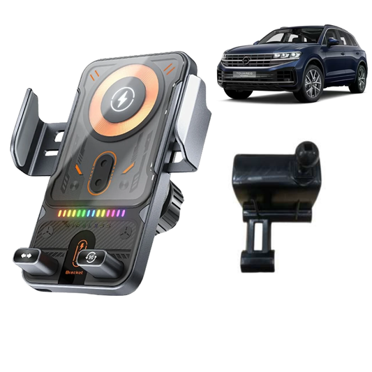Smart phone holder with dedicated OEM grip for VOLKSWAGEN Touareg 3rd 2019-present
