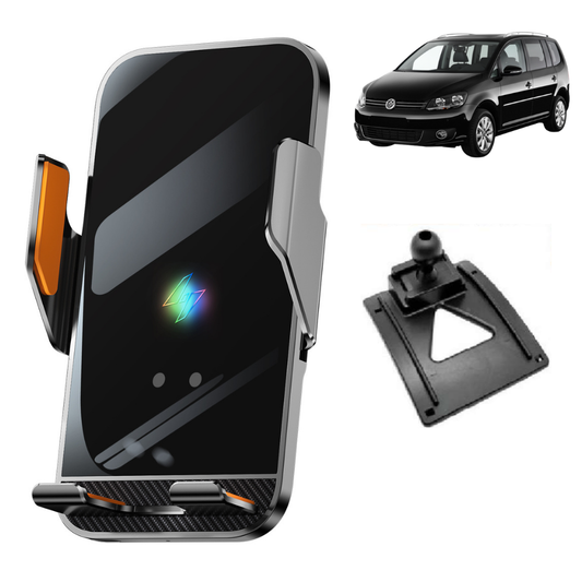 Smart phone holder with dedicated OEM grip for VOLKSWAGEN Touran 1st 2003-2015