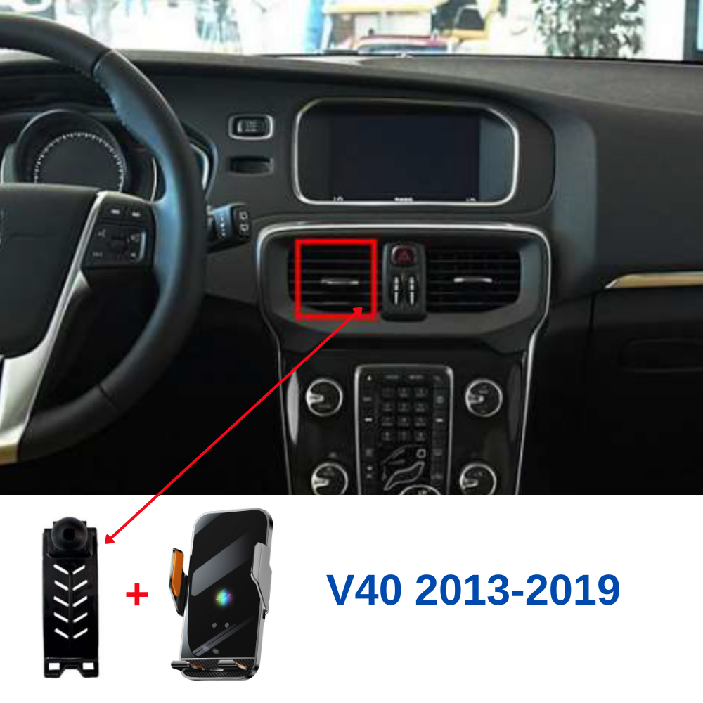 Suport telefon Smart cu prindere dedicata OEM pentru VOLVO V40 2013-2019