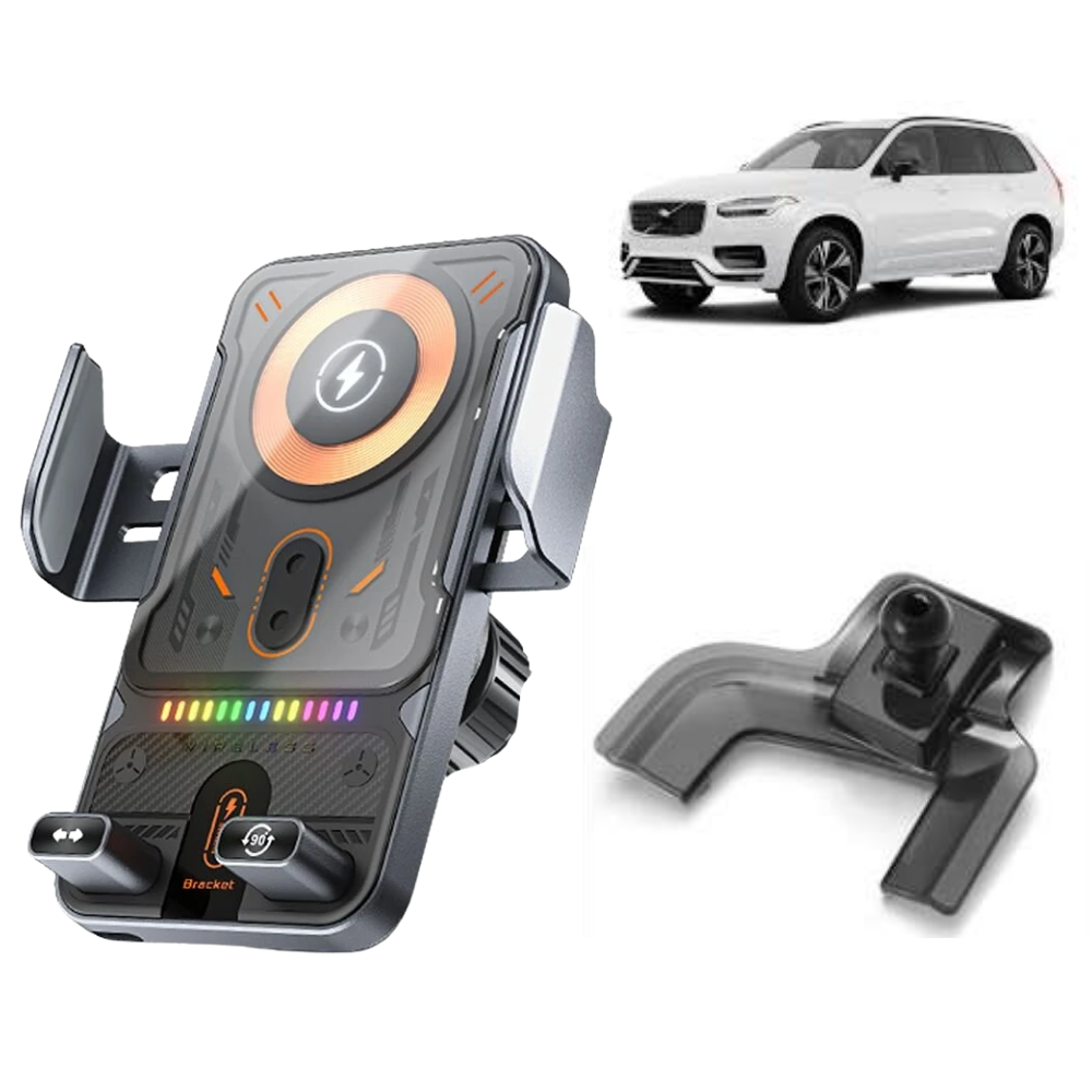 Suport telefon Smart cu prindere dedicata OEM pentru Volvo XC90 2015-2024
