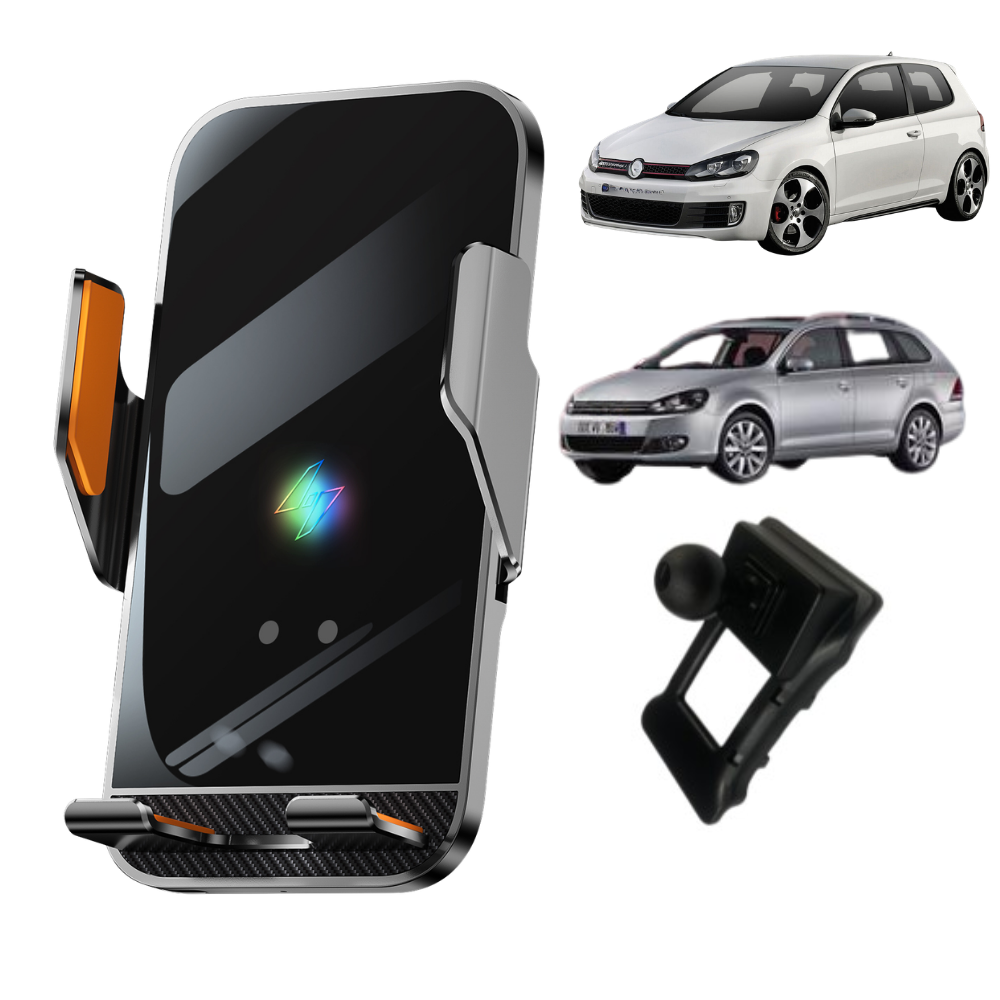 Smart phone holder with dedicated OEM grip for Volkswagen Golf 2009-2012