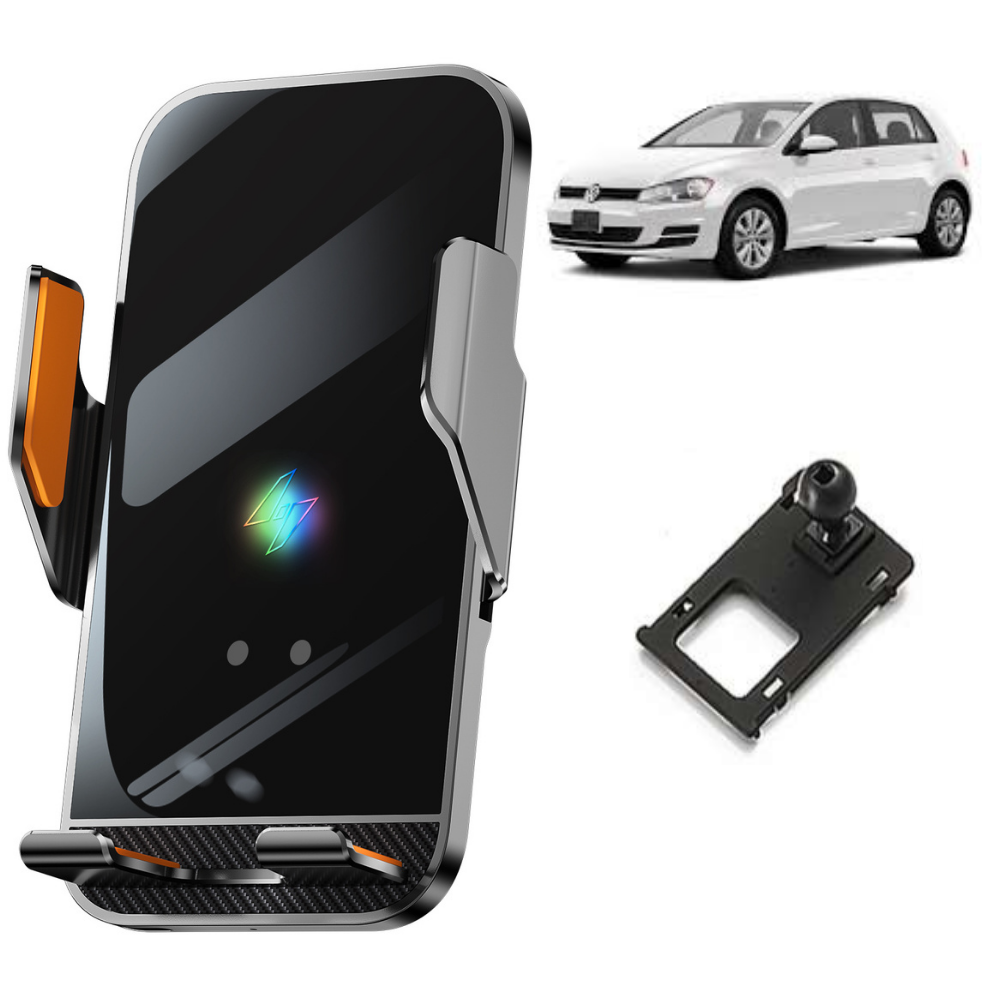 Smart phone holder with dedicated OEM grip for Volkswagen Golf 2013-2019