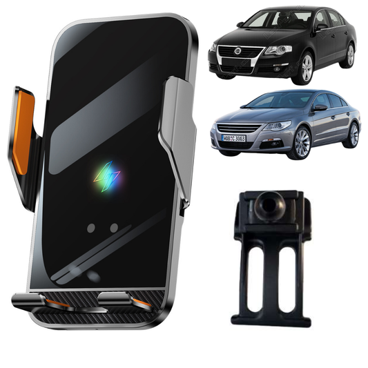 Smart phone holder with dedicated OEM mount for Volkswagen Passat B6/CC 2005-2010