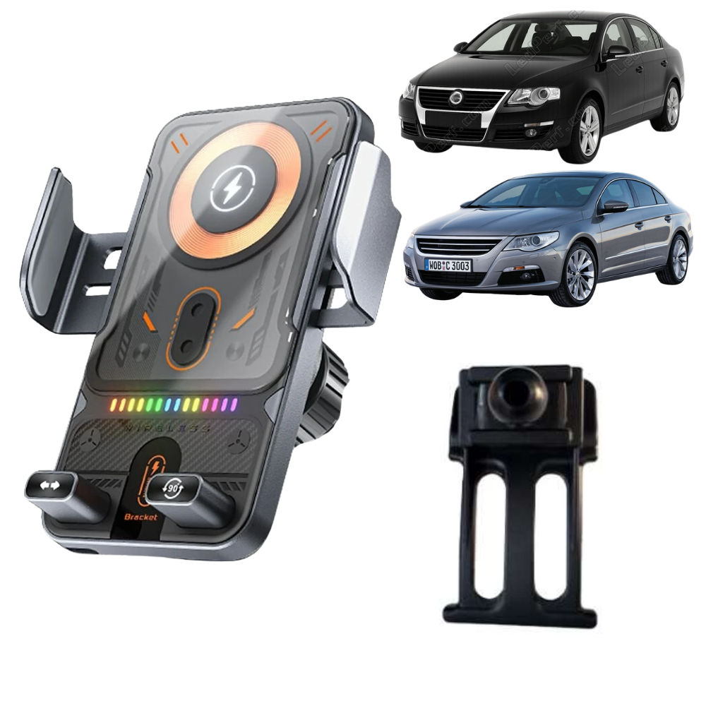 Suport telefon Smart cu prindere dedicata OEM pentru Volkswagen Passat B6/CC 2005-2010
