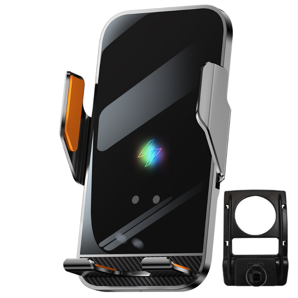 Smart phone holder with dedicated OEM grip for Volkswagen Passat 2012-2015 with CLOCK
