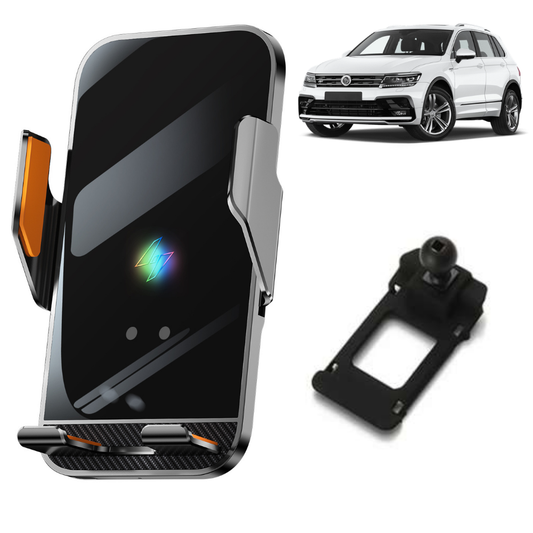 Smart phone holder with dedicated OEM grip for Volkswagen Tiguan 2017-2023