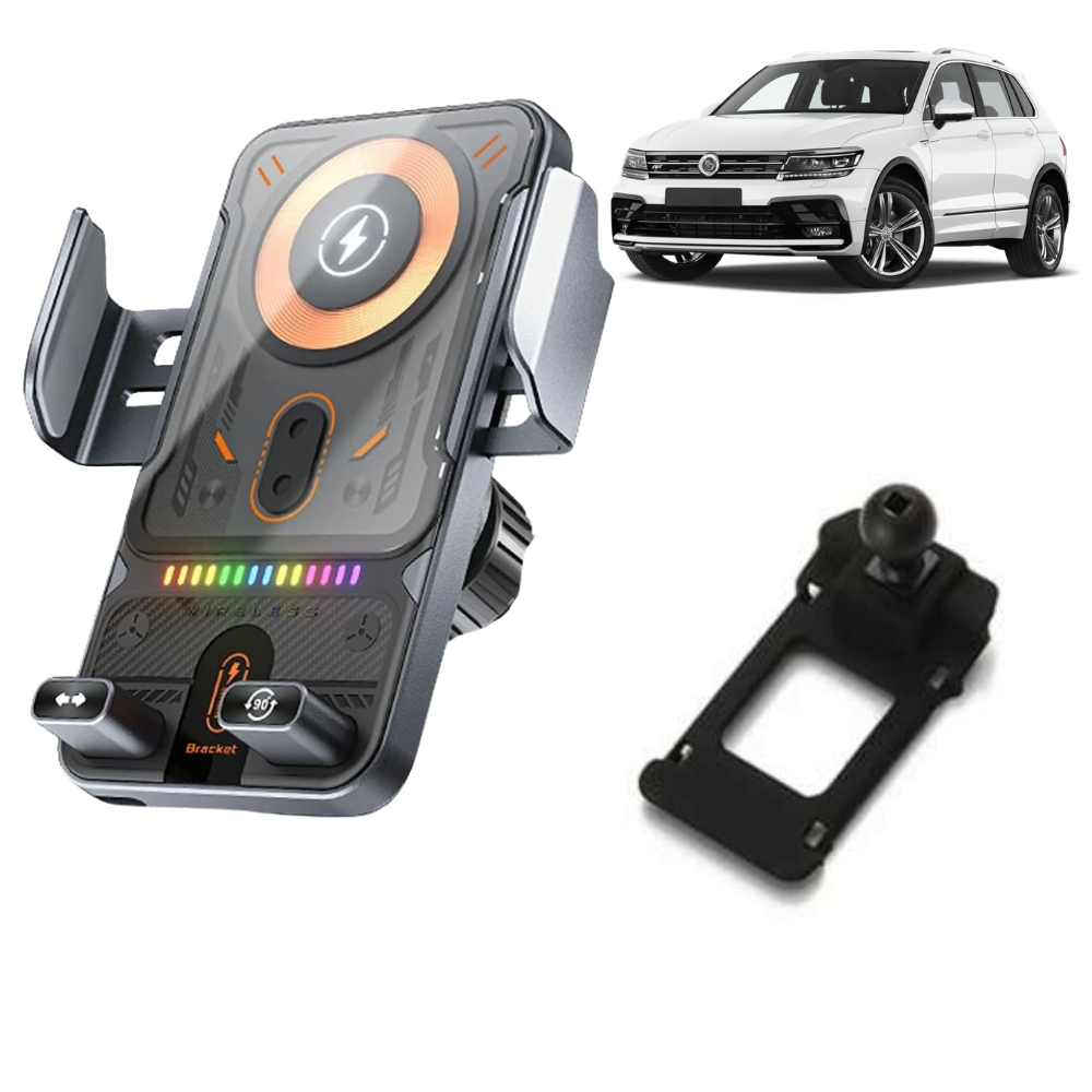 Suport telefon Smart cu prindere dedicata OEM pentru Volkswagen Tiguan 2017-2023