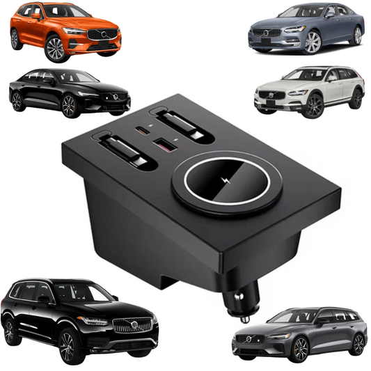 Încărcător Auto dedicat  Volvo XC60 / XC90 / S90 / V90 / S60 / V60 (2016–2025)  — Plug & Play