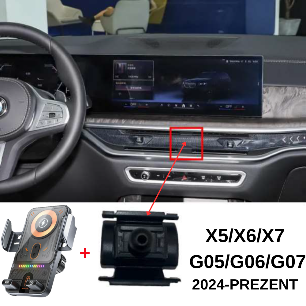 Suport telefon Smart cu prindere dedicata OEM pentru BMW G X5/X6/X7 2024-PREZENT