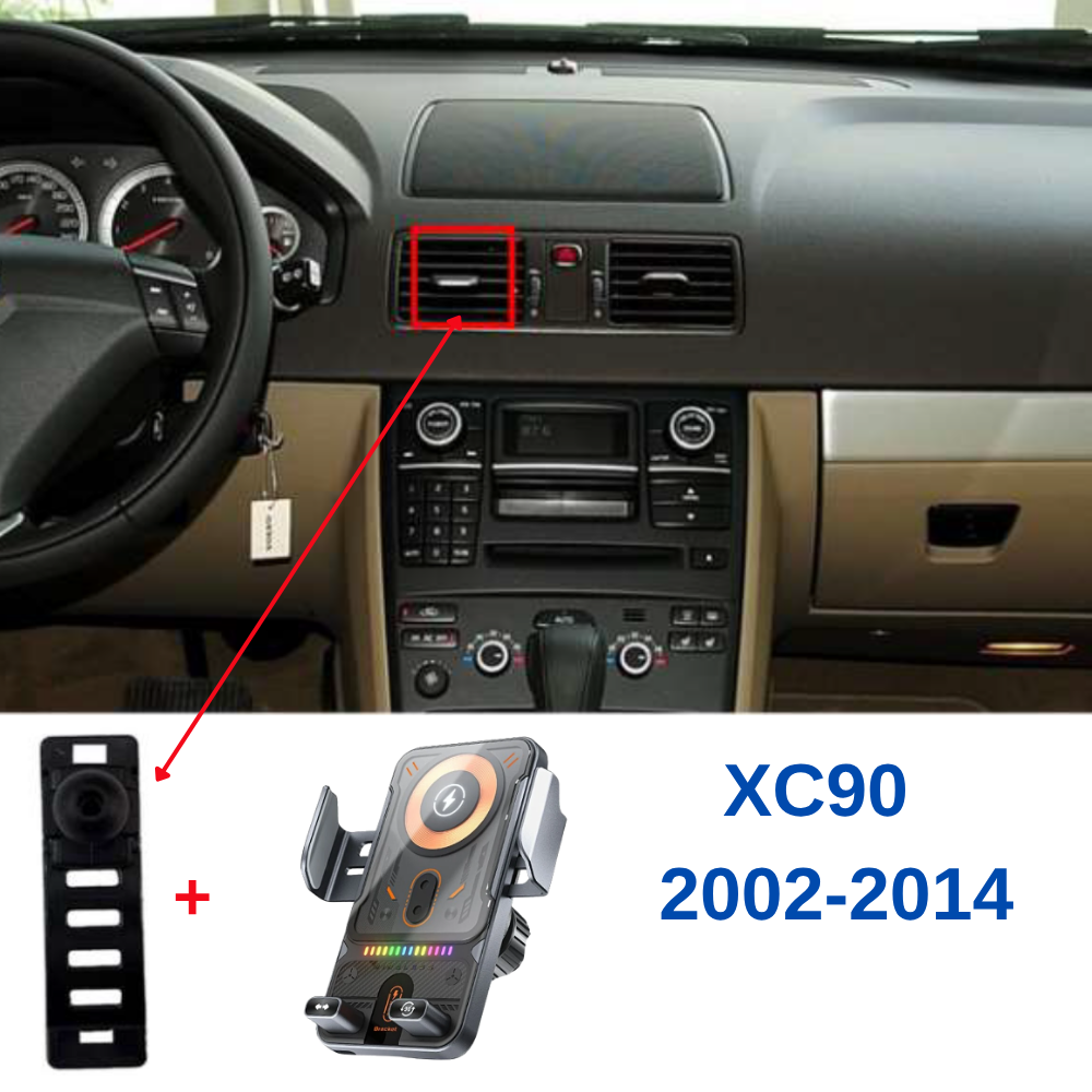 Suport telefon Smart cu prindere dedicata OEM pentru VOLVO XC90 1st 2002-2014