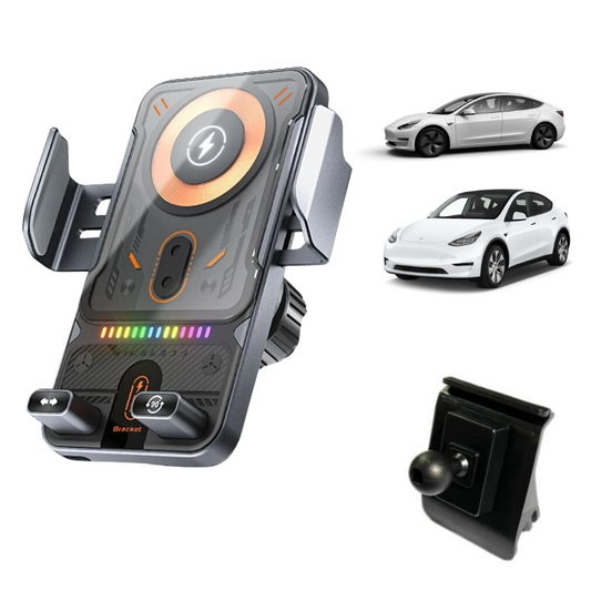 Suport telefon Smart cu prindere dedicata OEM pentru Tesla Model 3 2019-2021/Model Y 2021-2022